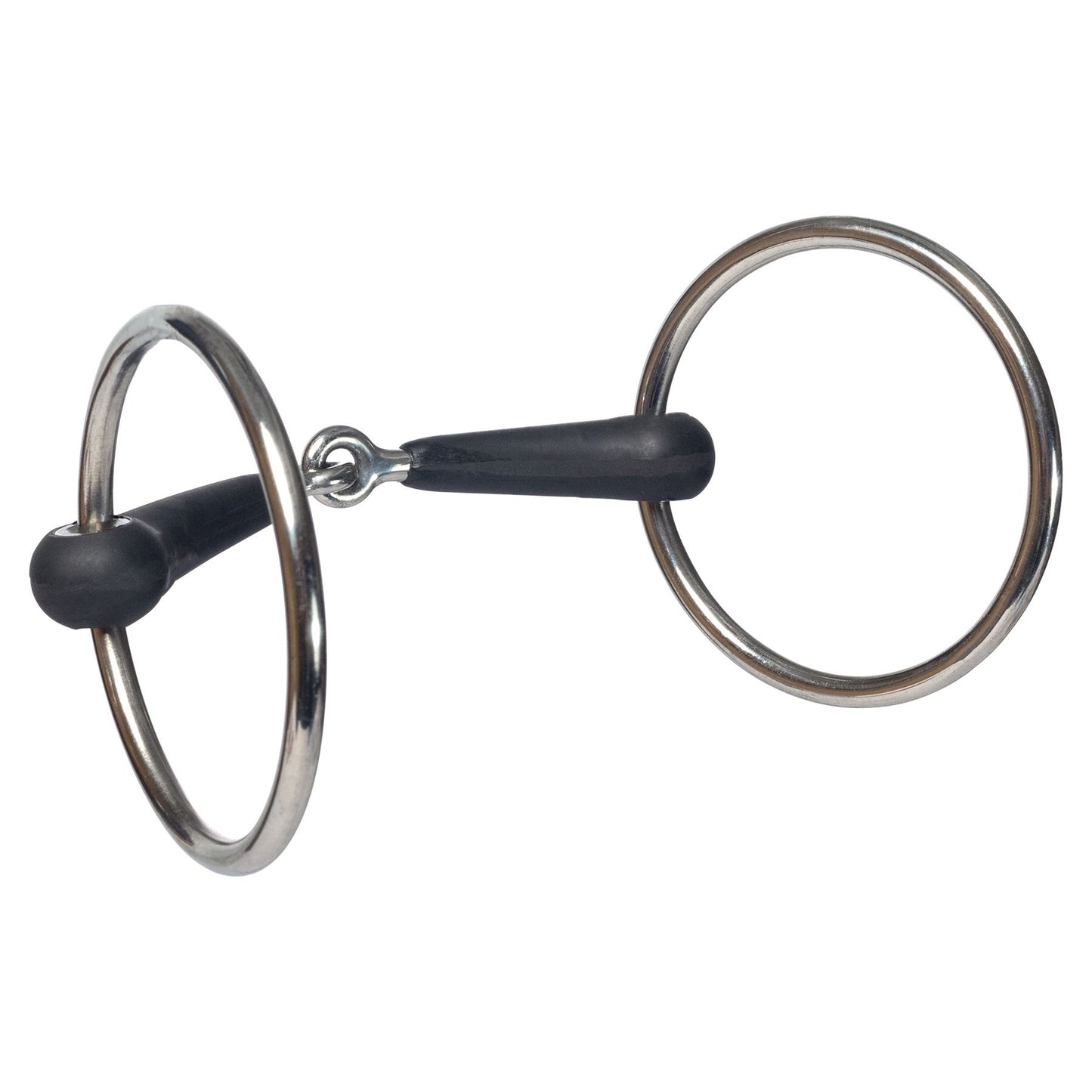 FES® Rubber Loose Ring Snaffle Bit - 5"