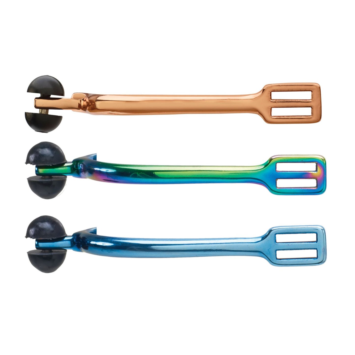 Centaur Titanium Plated Ladies Roller Ball Spurs