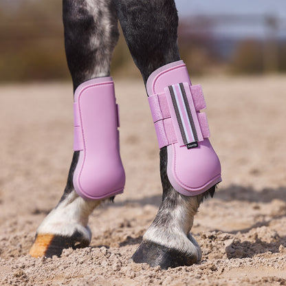 Horze Adepto Tendon Boots - Dawn Pink