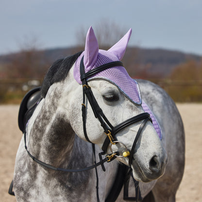 Horze Adepto Ear Net - Languid Lavender Purple