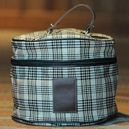 5/A Baker® Riding Hat Carrier - Brown Leather