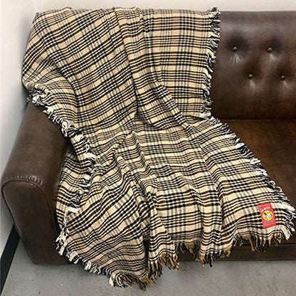 5/A Baker® Plaid Afghan 50" x 70"