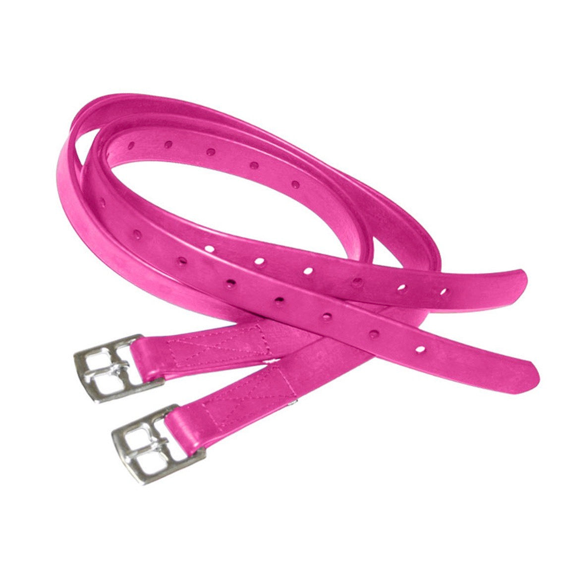 Jacks Beta Stirrup Leathers - Neon Pink