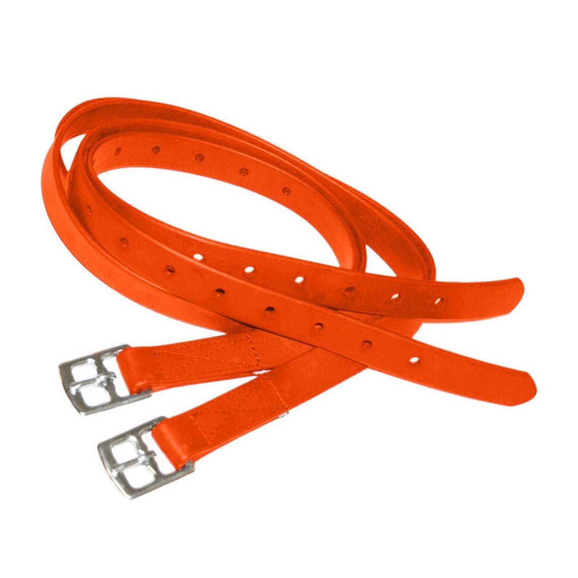 Jacks Beta Stirrup Leathers - Orange