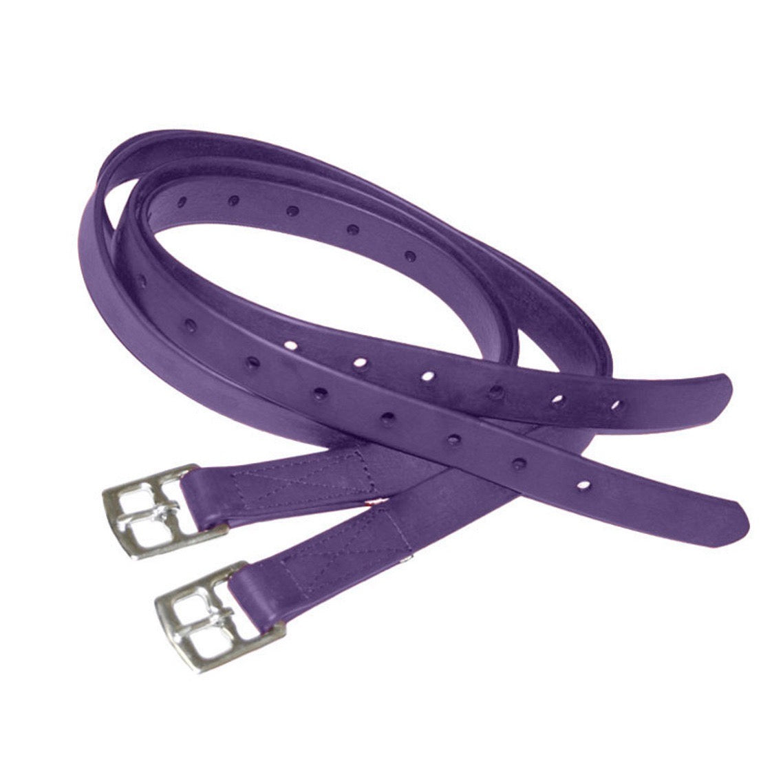 Jacks Beta Stirrup Leathers - Purple