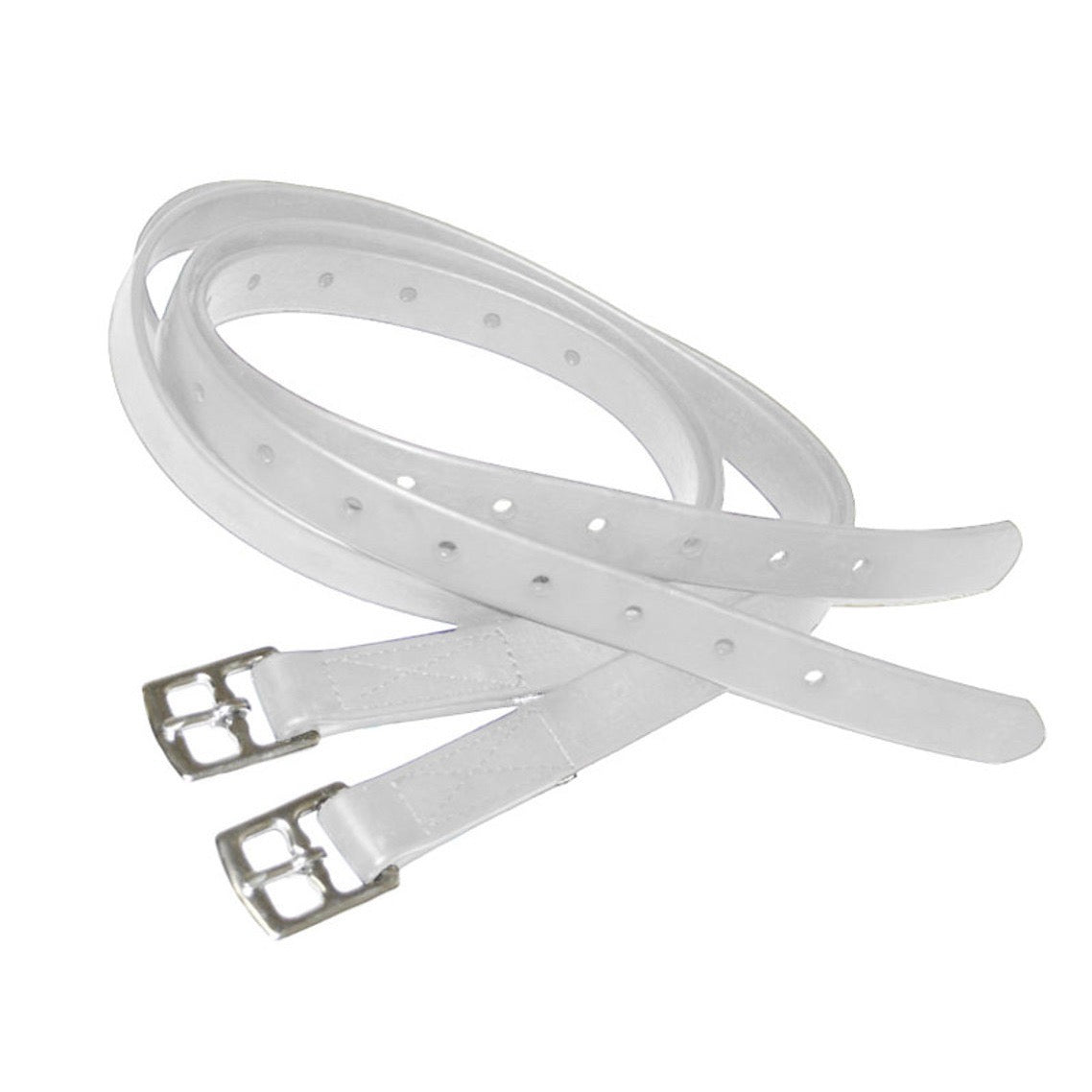 Jacks Beta Stirrup Leathers - White
