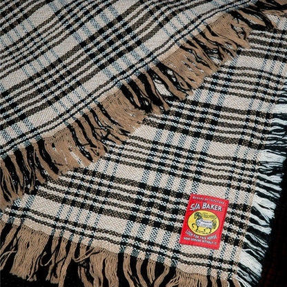 5/A Baker® Plaid Afghan 50" x 70"