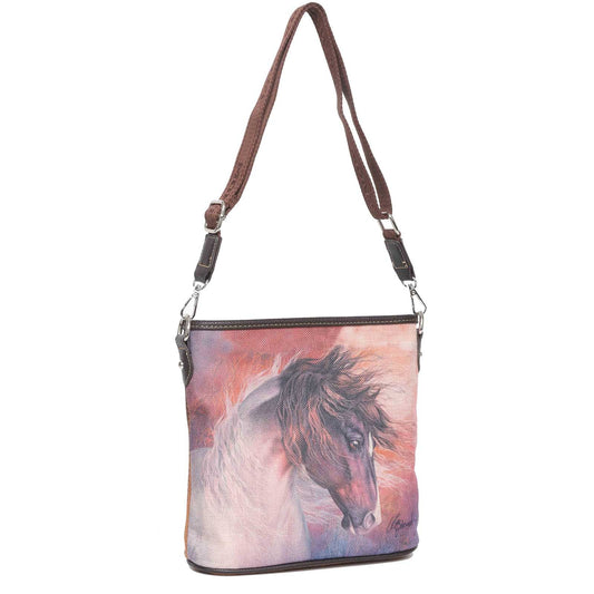 Montana West Horse Canvas Collection Crossbody