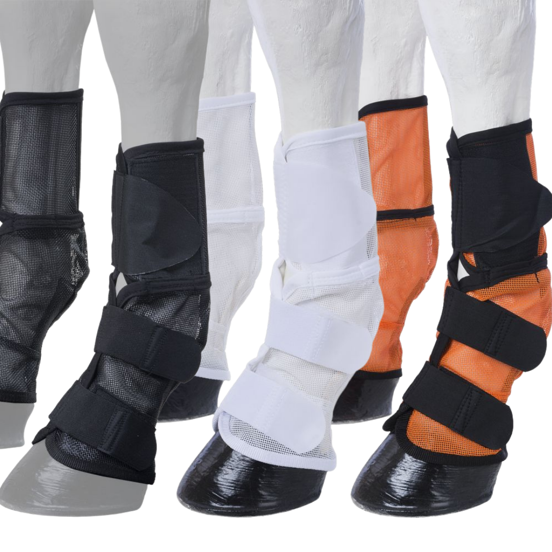 Tough1® Contoured Mesh Fly Boots - Horse