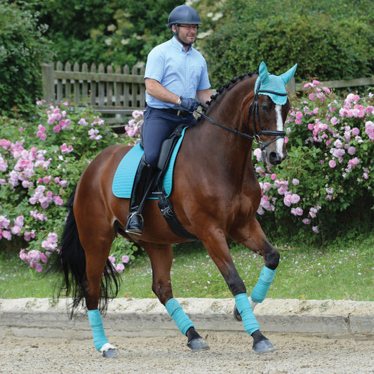 Weatherbeeta Prime Dressage Saddle Pad - Turquoise