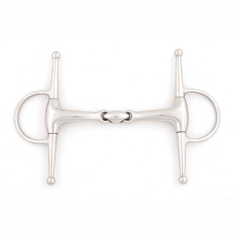 Metalab Magic System Double Jointed Full Cheek Snaffle Bit - 5 1/4"
