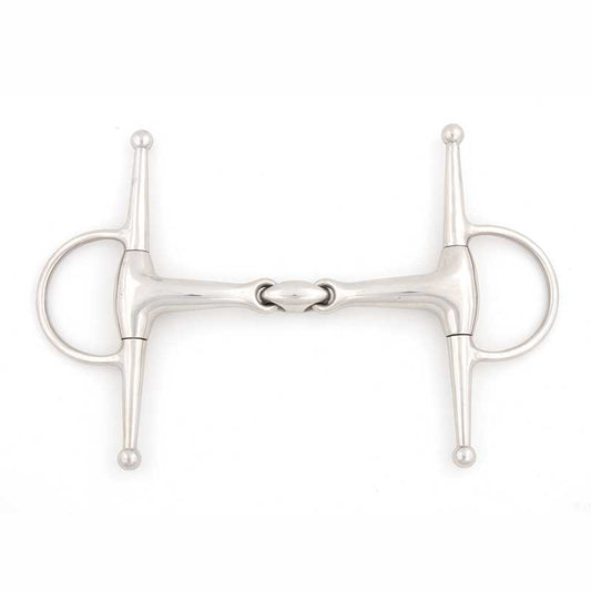 Metalab Magic System Double Jointed Full Cheek Snaffle Bit - 5 1/4"