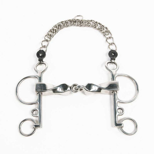 Metalab Jointed Twisted Pelham - 5 1/4"