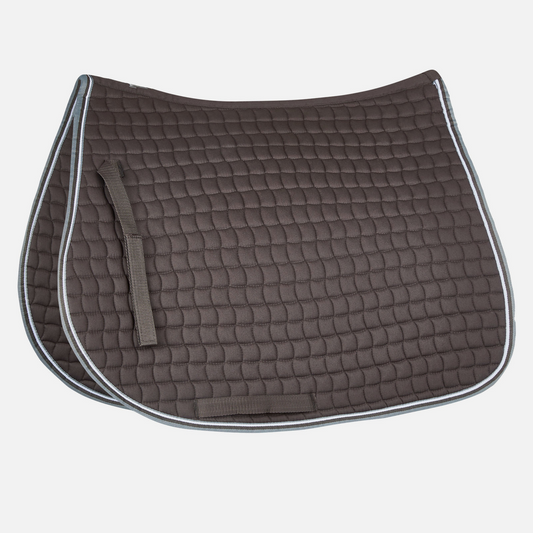 Horze Adepto All Purpose Saddle Pad - Dark Brown