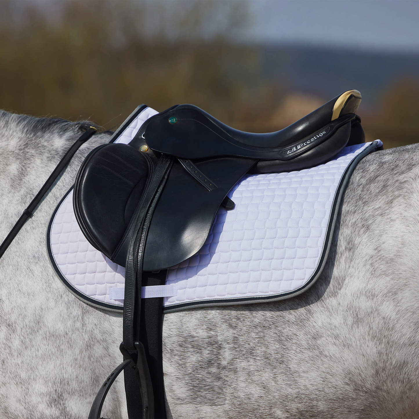 Horze Adepto All Purpose Saddle Pad - White