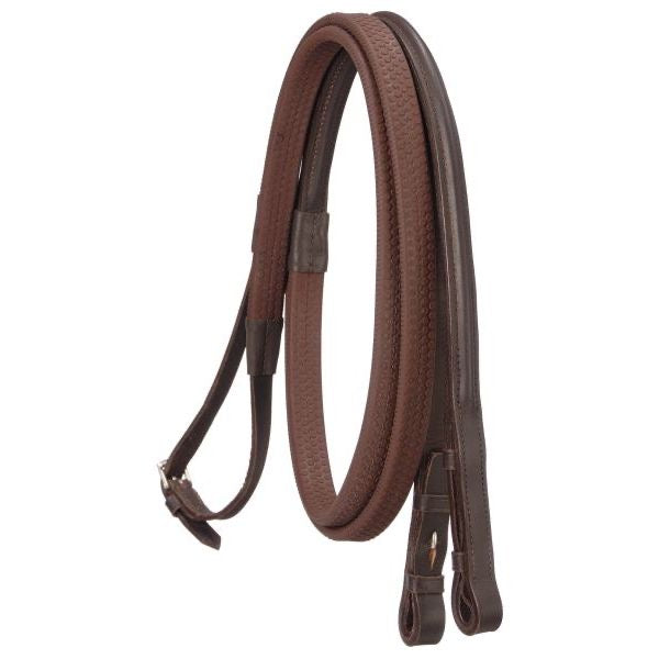 Silver Fox® Raised Rubber Grip Reins