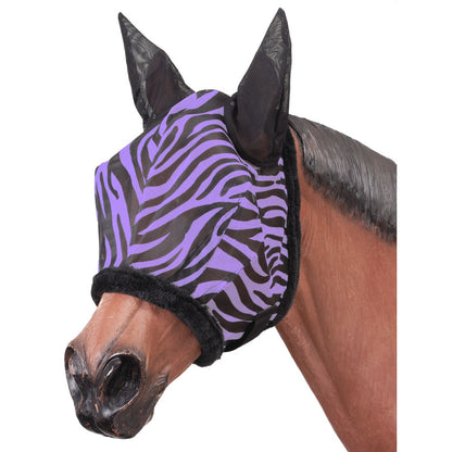 Tough1® Zebra Mesh Fly Mask