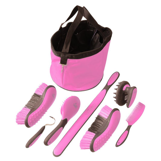 Tough1® 8 PC Great Grip Grooming Package - Pink
