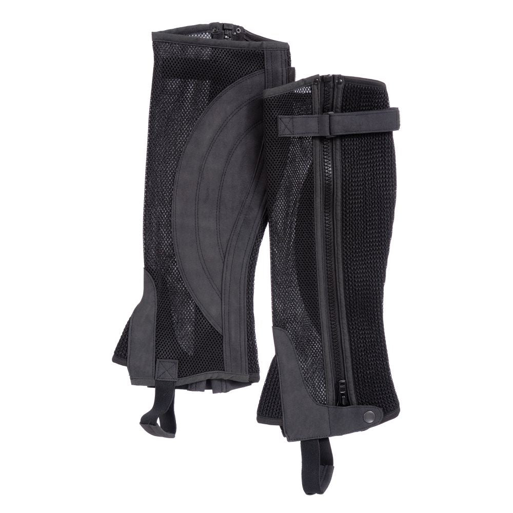 Tough1® Breathable Half Chaps - Black
