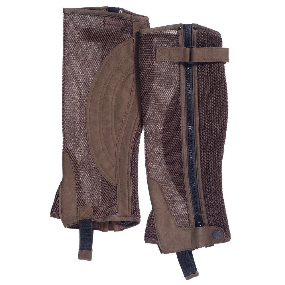 Tough1® Breathable Half Chaps - Brown