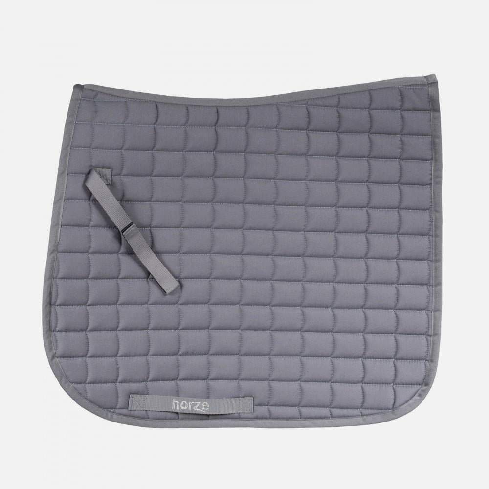 Horze Bristol Dressage Saddle Pad - Grey
