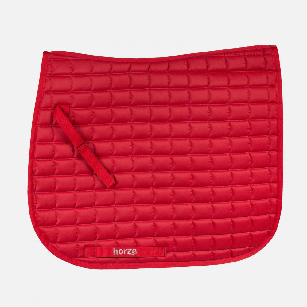 Horze Bristol Dressage Saddle Pad - Red