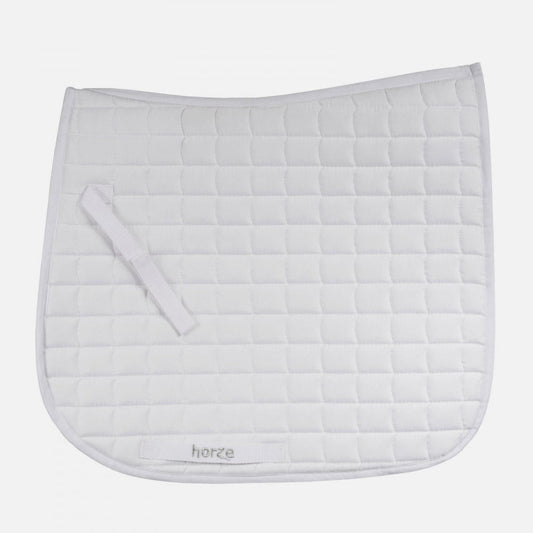 Horze Bristol Dressage Saddle Pad - White