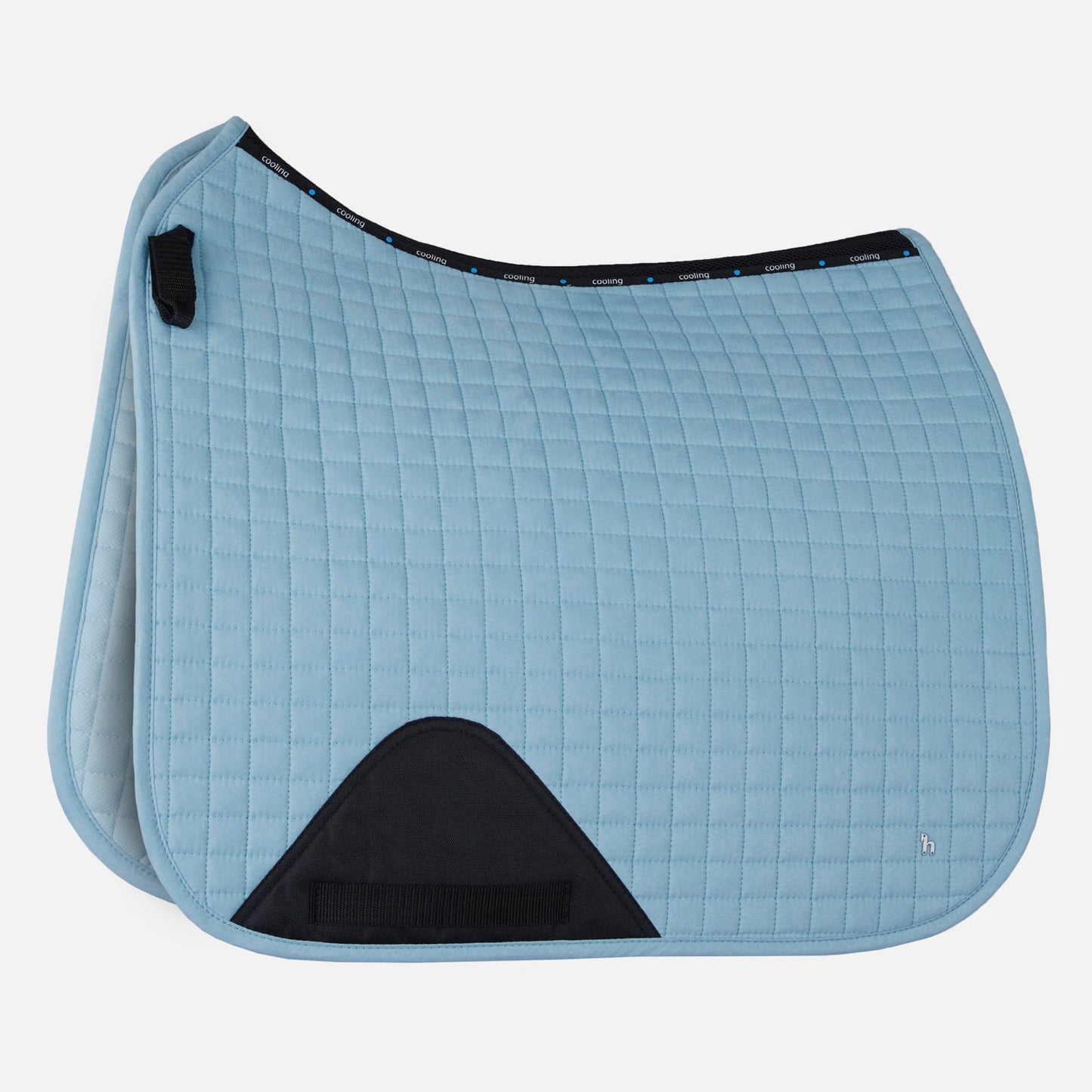 Horze Cooling Dressage Saddle Pad - Corydalis Light Blue