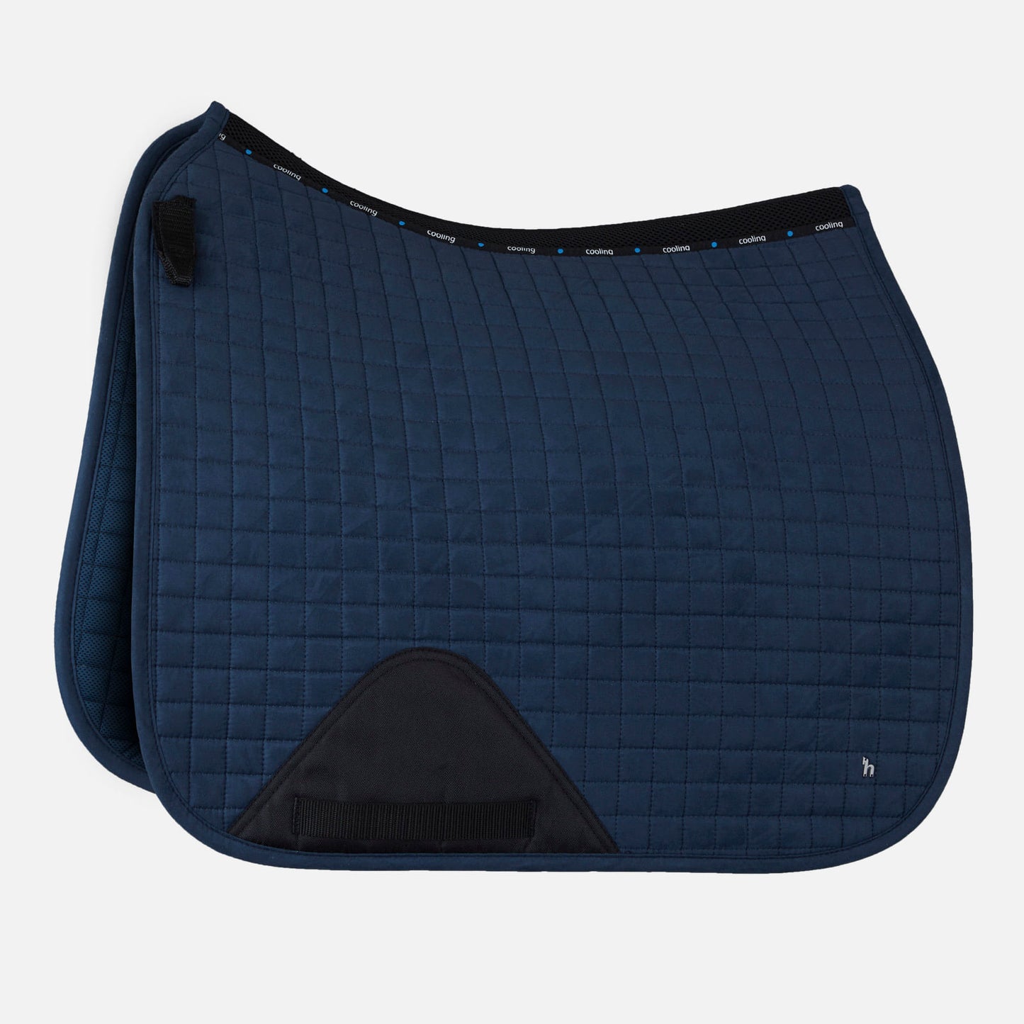Horze Cooling Dressage Saddle Pad - Obscure Night Dark Blue