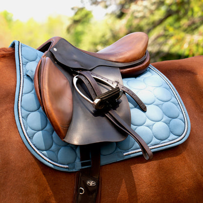 Horze Marquess All Purpose Saddle Pad - Aegean Blue