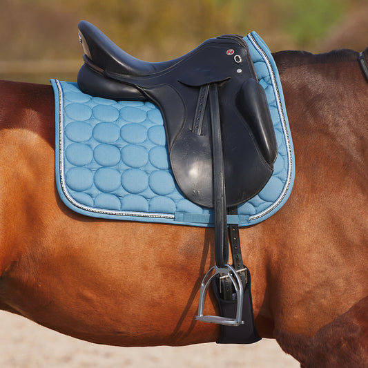 Horze Marquess Dressage Saddle Pad - Aegean Blue