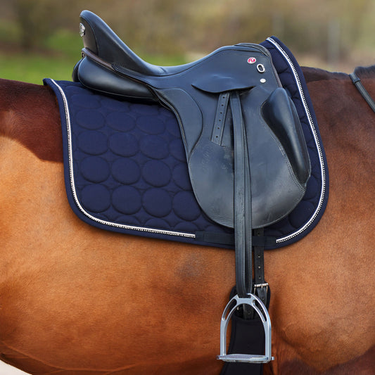 Horze Marquess Dressage Saddle Pad - Dark Navy