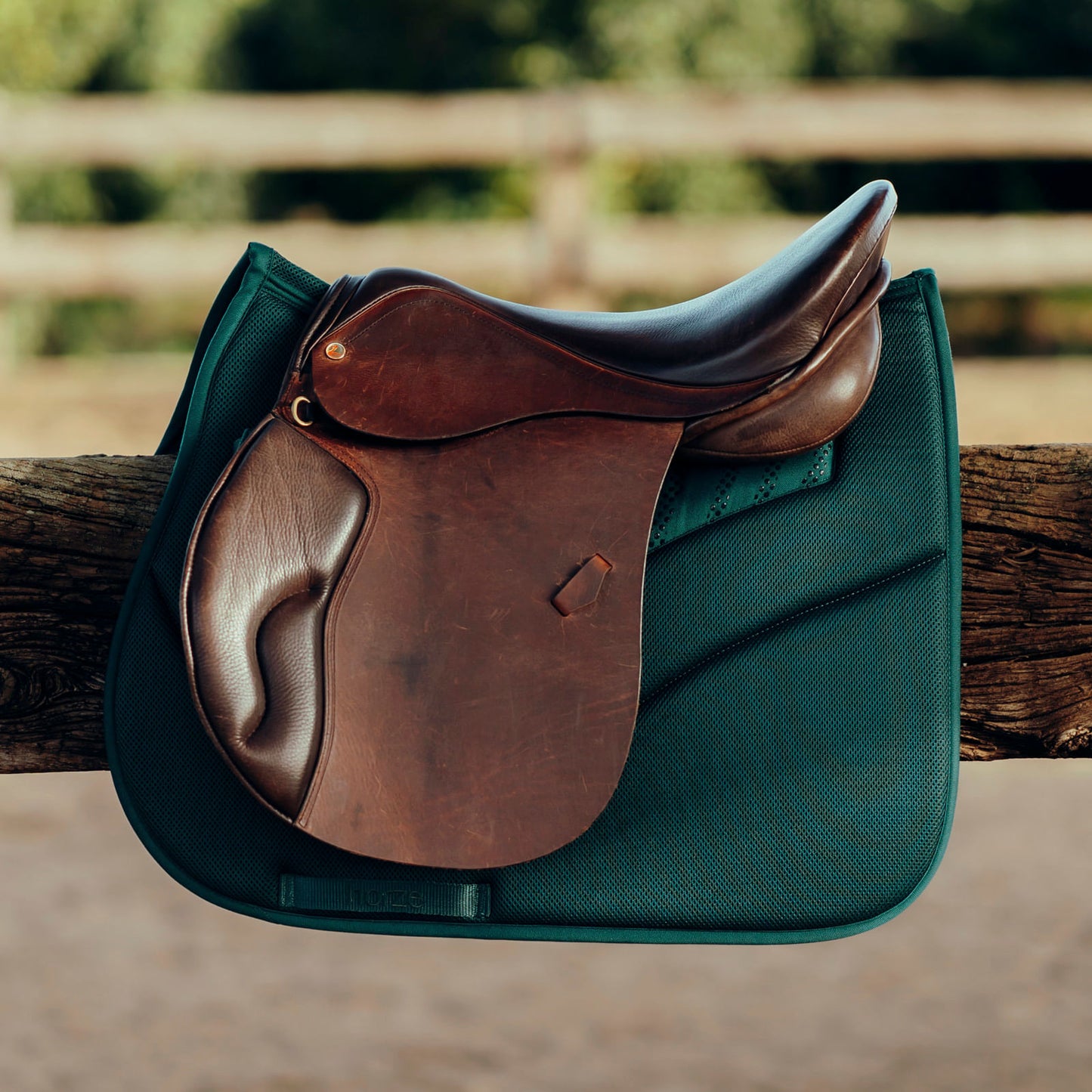 Horze Phoenix All Purpose Saddle Pad - Storm Green