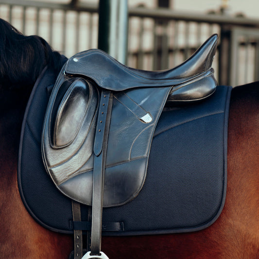 Horze Phoenix Dressage Saddle Pad - Dark Navy