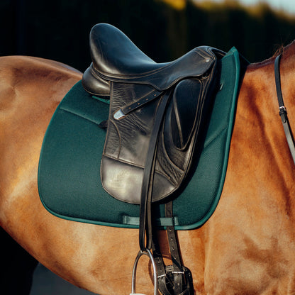 Horze Phoenix Dressage Saddle Pad - Storm Green