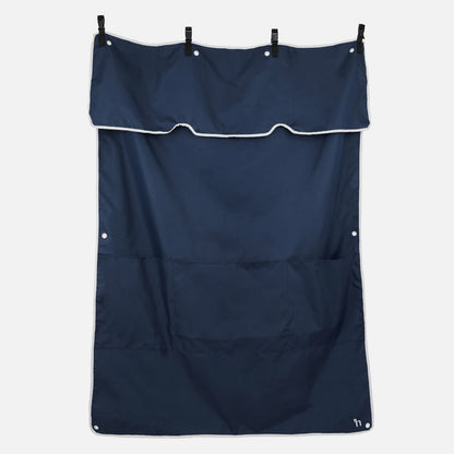 Horze Neat & Tidy Show Stall Drape - Obscure Night Dark Blue