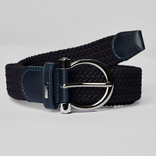 Horze Yara Unisex Stretch Belt - Dark Navy