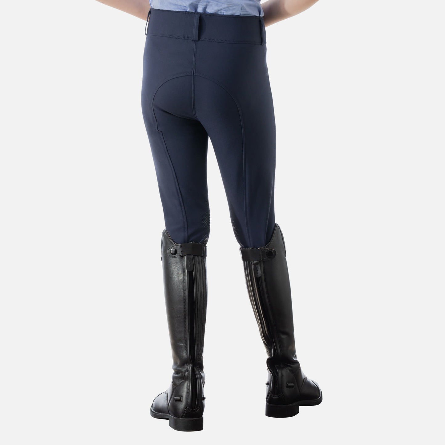 Equinavia Tuva Kids Knee Patch Breeches - Navy