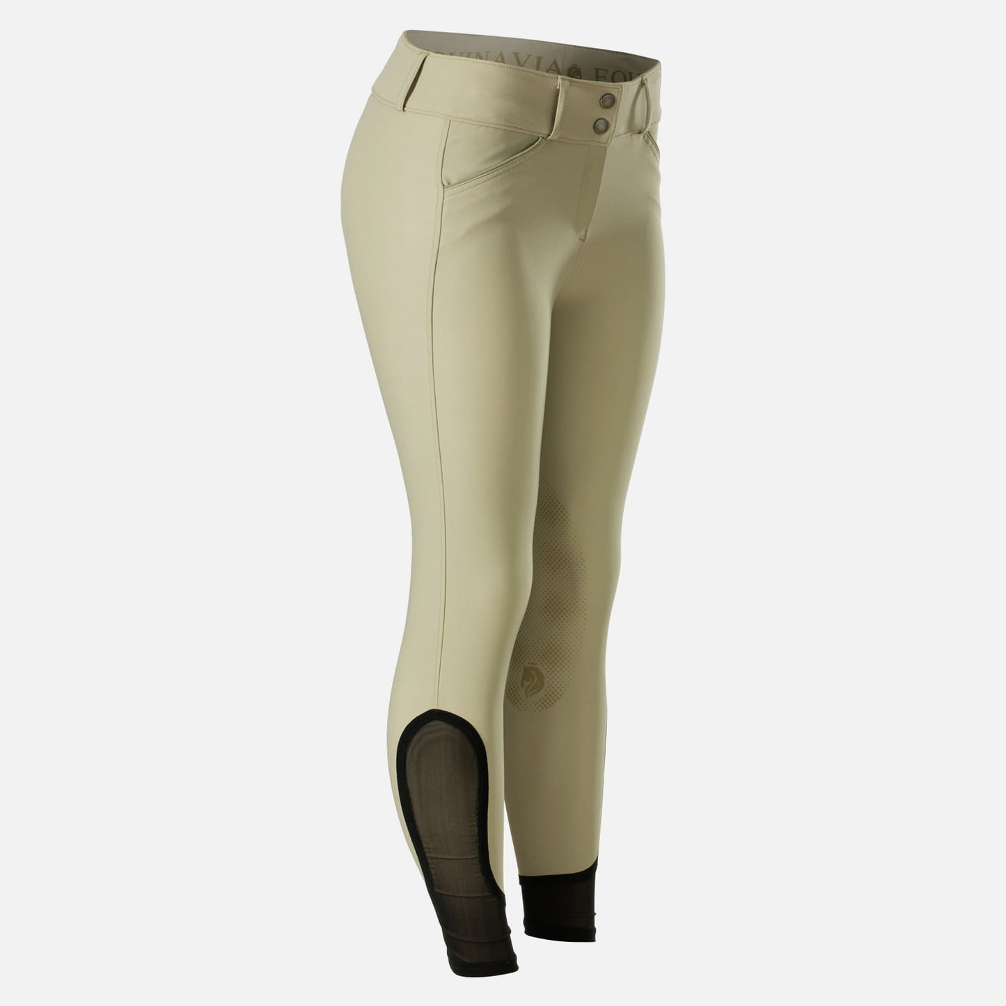 Equinavia Maud Womens Knee Patch Breeches - Tan