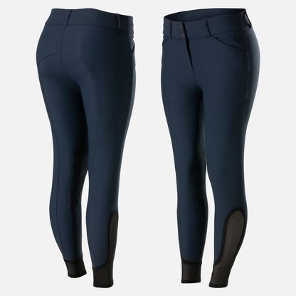 Equinavia Maud Womens Knee Patch Breeches - Navy
