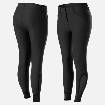 Equinavia Maud Womens Knee Patch Breeches - Black