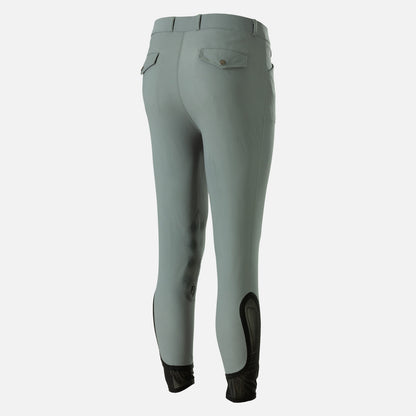 Equinavia Erik Mens Knee Patch Breeches - Steel Grey