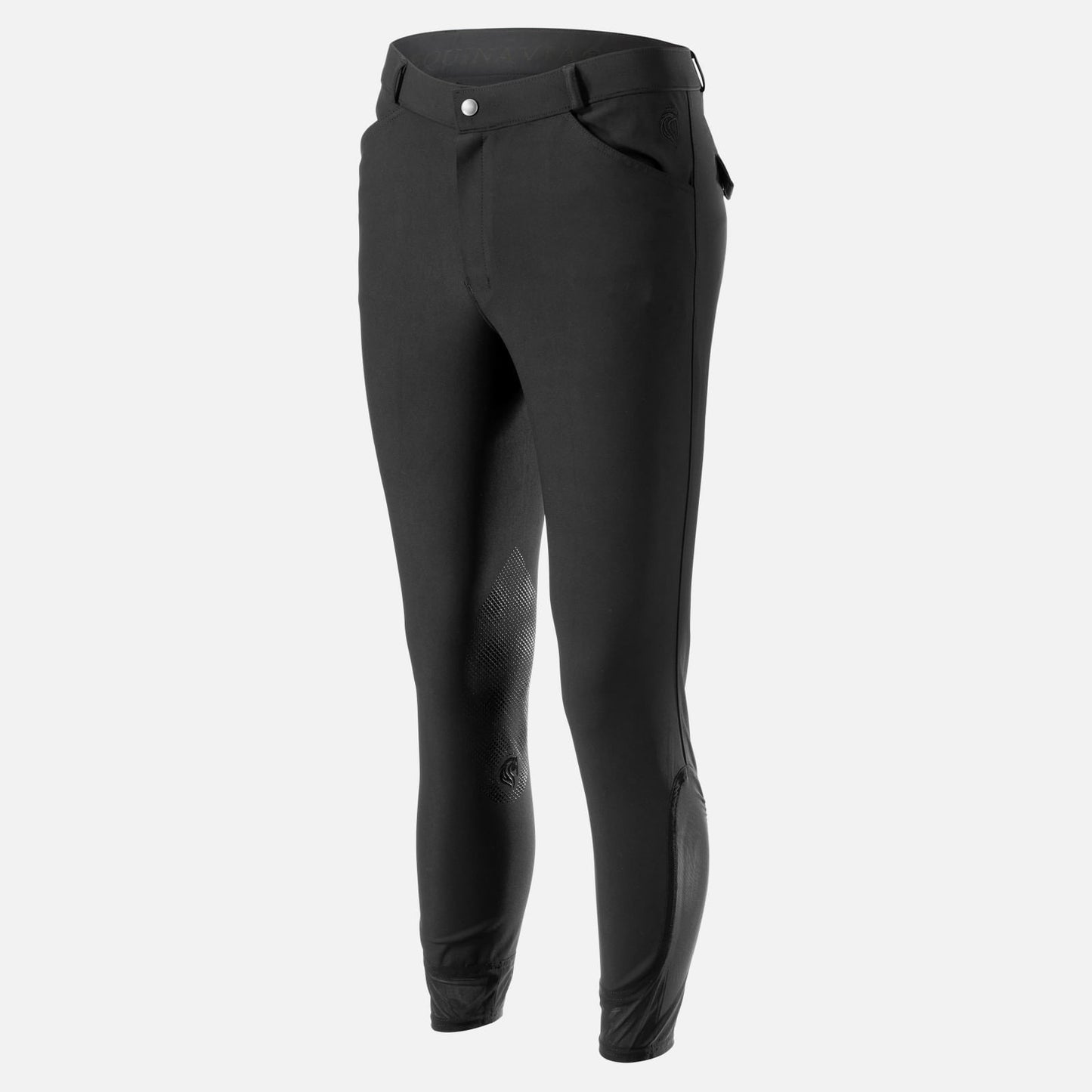 Equinavia Erik Mens Knee Patch Breeches - Black