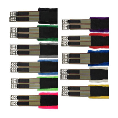 Jacks Fleece Lined Girth - Neon Pink