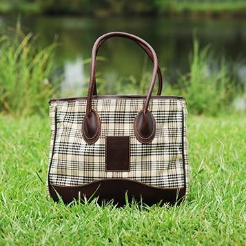5/A Baker® Taylor Tote - Brown Leather