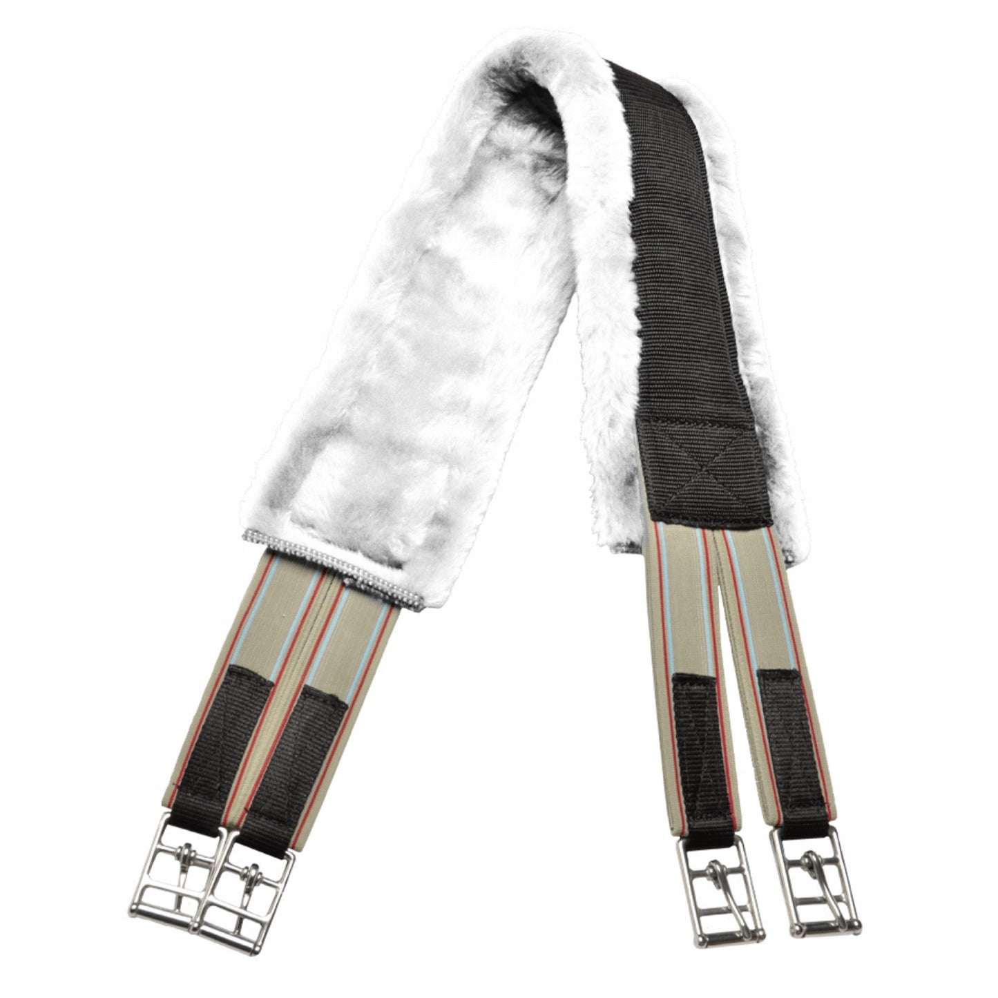 Jacks Fleece Lined Girth - White