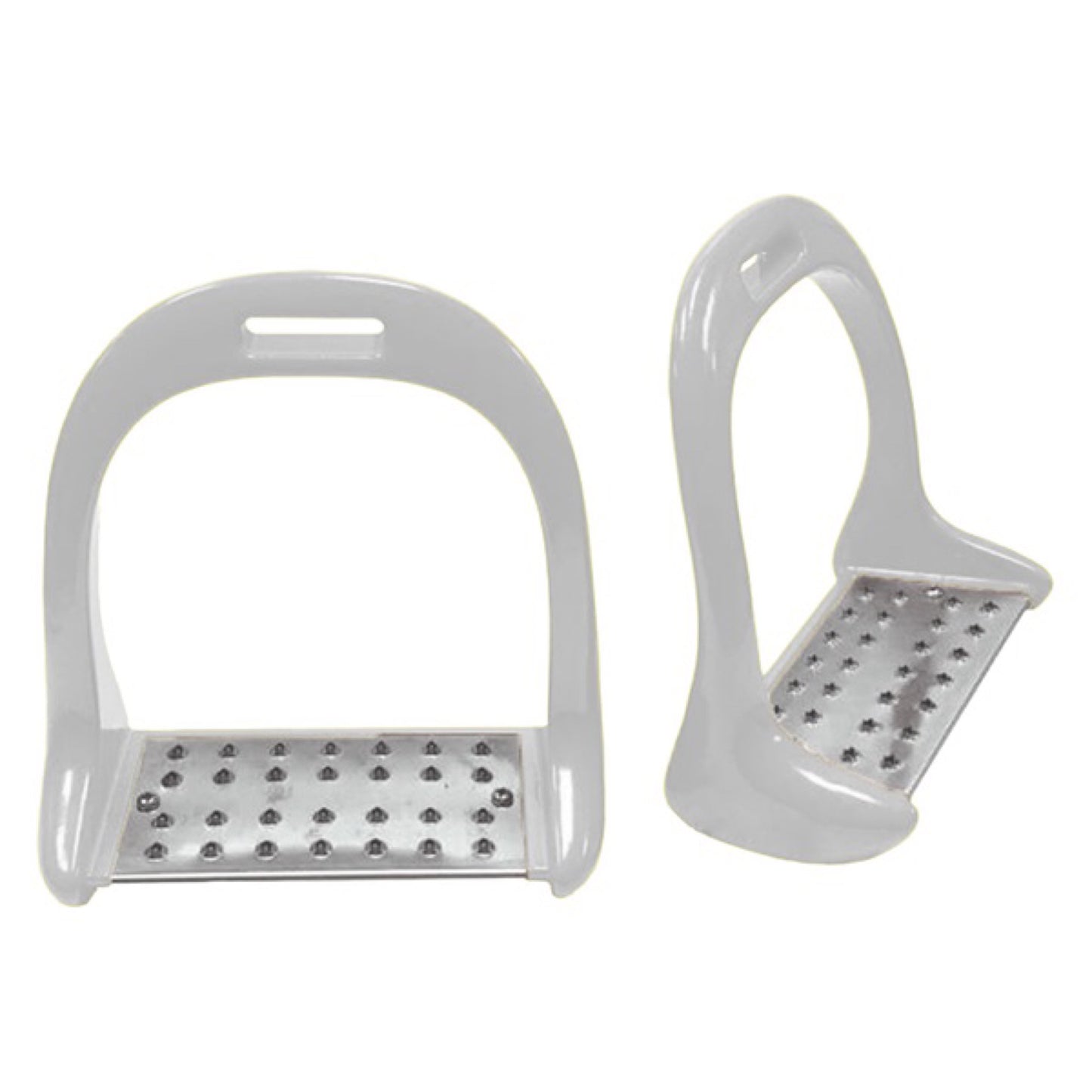 Jacks Aluminum Stirrups - White