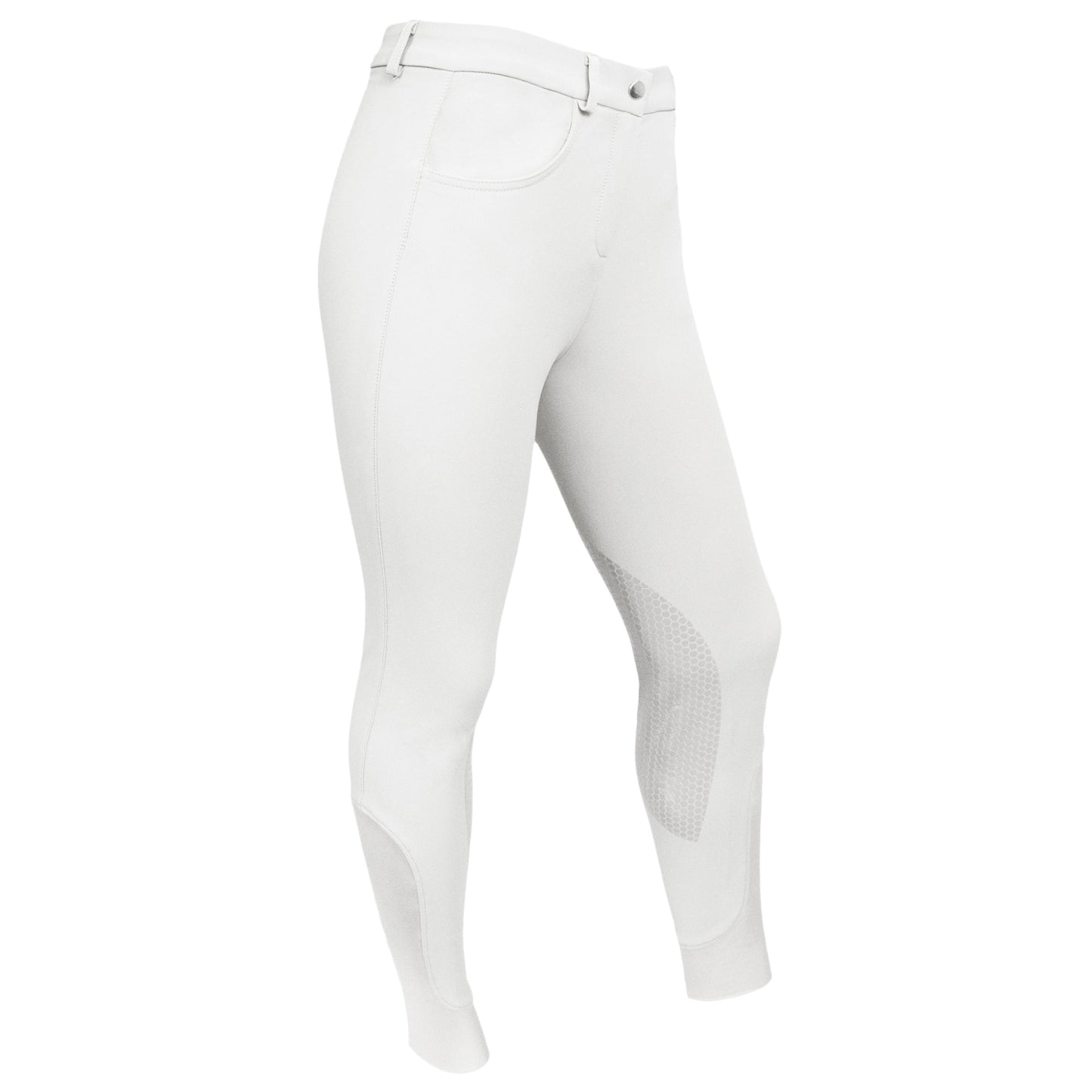 RideTex® Knee Patch Competition Breeches - White