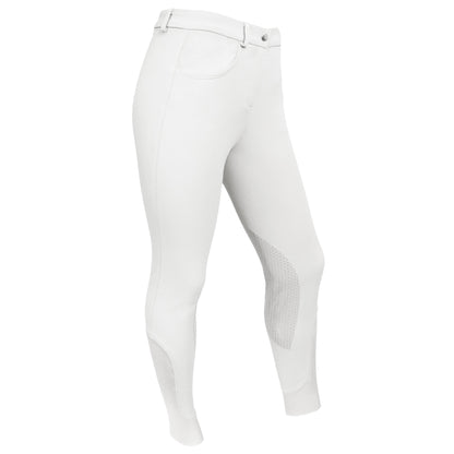 RideTex® Knee Patch Competition Breeches - White