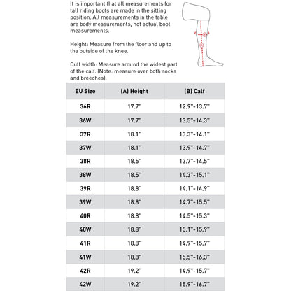 Horze Duvall Womens Tall Dress Boots